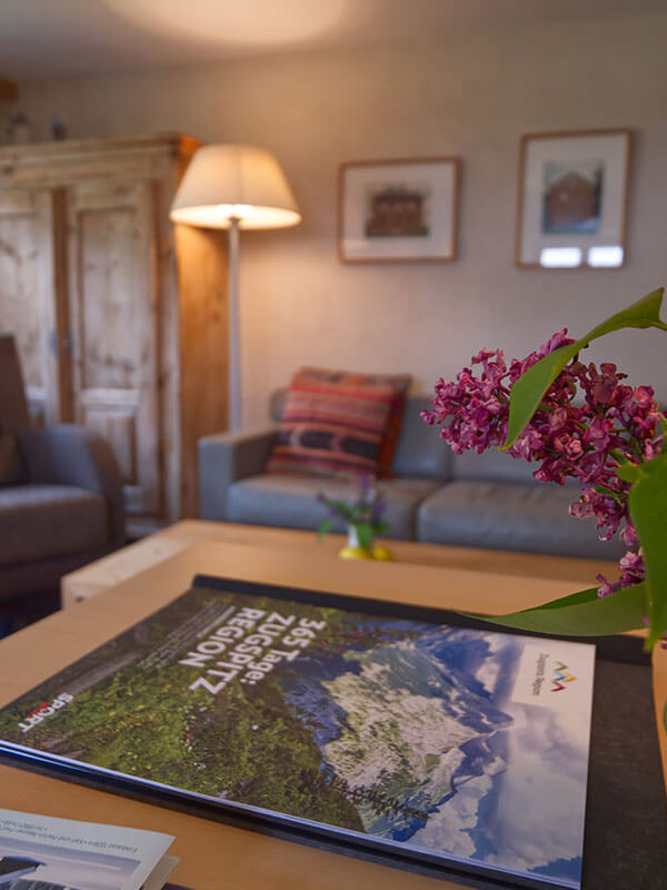 Ferienwohnung - Landhaus - Bader - Wohnzimmer